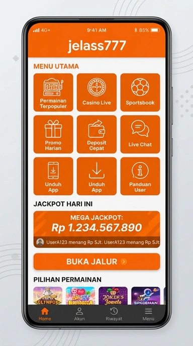 Link Alternatif Jelas777 untuk Pengguna Android