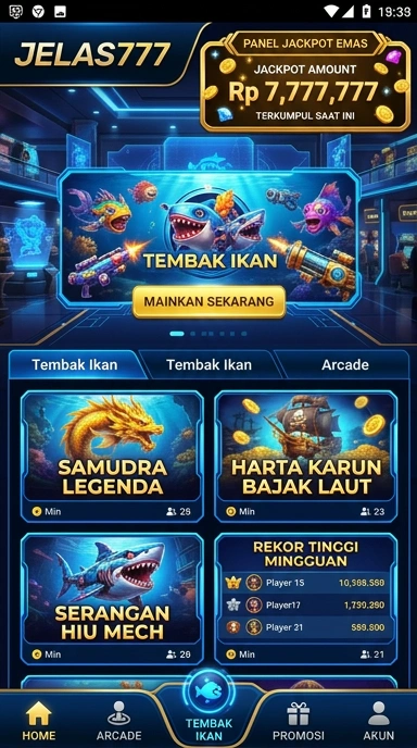 jelas777 tampilan beranda